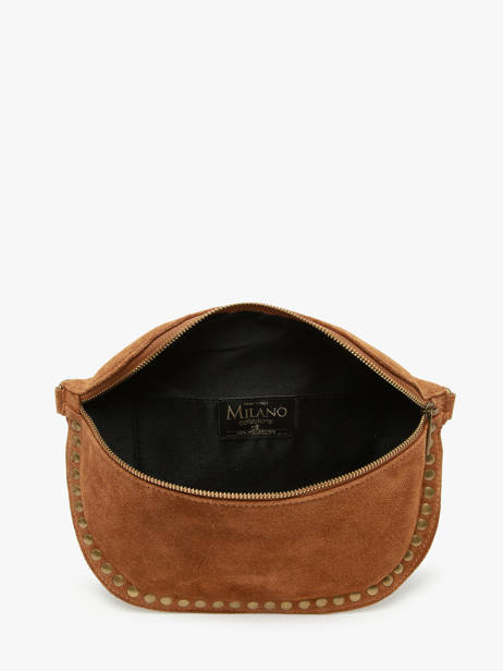 Heuptasje Milano Bruin velvet VE24112 ander zicht 3